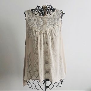 Ivory Lace Blouse
